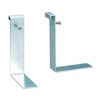 アズワン ビンラック用クリアポケット取付金具 2個入 CPB4BK