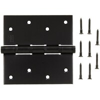 和気産業 義星丁番 102mm マットブラック BK1009