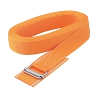 アズワン 簡易結束ベルト くくり帯 40mmX5m 黄 KR405