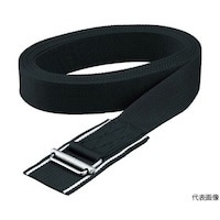 アズワン 簡易結束ベルト「くくり帯」 50mmX3m 黒 KR503BK