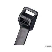 パンドウイットコーポ リリースタイ 取り外し可能ナイロン結束バンド 耐候性黒 25本入 PRT2EHQ0