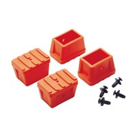 アズワン 滑り止めキャップ 4個 オレンジ TSF用 TSFPS2OR