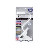 ヤザワ 乾電池式クリップライト ホワイト センサータイプ CLLD02WH