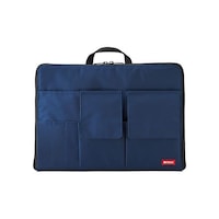 リヒトラブ バッグインバッグ ワイドタイプ A4 ネイビー A755911