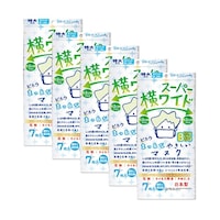 ビホウ スーパー横ワイドマスク 7枚入×5袋セット