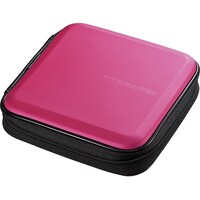 サンワサプライ ブルーレイディスク対応 セミハードケース 24枚収納 ピンク FCDWLBD24P