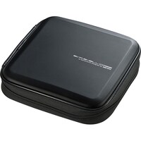 サンワサプライ ブルーレイディスク対応 セミハードケース 24枚収納 ブラック FCDWLBD24BK