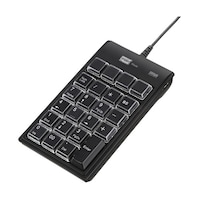 サンワサプライ プログラマブルテンキー NT19UH2BKN2