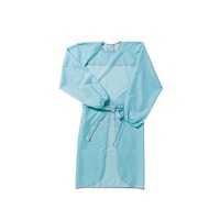 特殊衣料 洗える防護ガウン ミントグリーン ML 1200