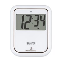 タニタ 非接触タイマー 洗えるタイプ ホワイト TD422WH