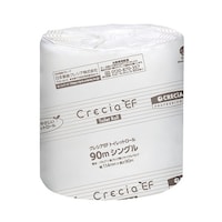 日本製紙クレシア クレシアEFトイレットロール (シングル・芯有りタイプ)1箱(1巻×80袋入) 10102