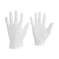 ミドリ安全 品質管理用手袋 綿スムス(マチ付)12双入 Lサイズ CD4045013130