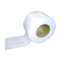 萩原工業 ターピー やわらか発泡テープ 100mm×8m ホワイト YHT100