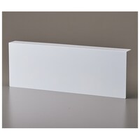 日本緑十字社 高輝度蓄光標識貼付用プレート 天井用 TAP1236 130×360mm アルミ製 377016