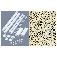 ニッカトー HB絶縁管 1穴 5×3×100 50本入 HBZETU53100