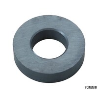 アズワン フェライト磁石 丸形・穴あり 外径80mmX厚み10mm 1個入 TF80RA1P