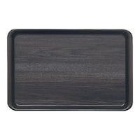 スリーライン 耐熱PPカフェトレイ ウッドグレイン ETL4801