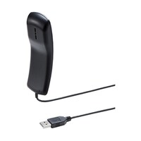 サンワサプライ USBハンドセット MMHSU06BK