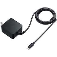 サンワサプライ USB Power Delivery対応AC充電器(PD65W・TypeCケーブル一体型) ACAPD76BK
