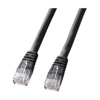 サンワサプライ エンハンスドカテゴリ5単線LANケーブル KBT5T05BKN