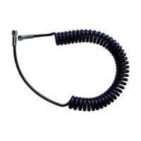 アズワン ハイパワーコイルホース高圧用 2.5MPa 2.0m HPC3K