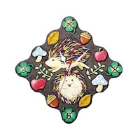 アーテック 黒彫板時計 クォーツ時計B付 20121