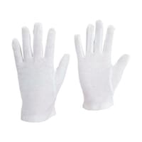 ミドリ安全 品質管理用手袋 綿スムス(マチ付)12双入 Sサイズ CD4045013110