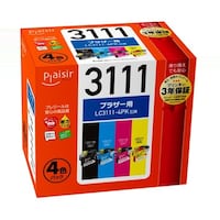 プレジール プレジール 汎用インクカートリッジ 4色パック PLEBR31114P