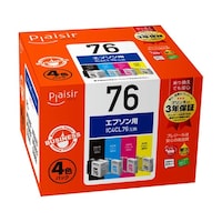 プレジール プレジール 汎用インクカートリッジ 4色パック BPLE764P