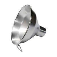 アズワン ステンレス広口ロート金具付き(穀物用) 上径φ150×下径φ37×全長105 足長30 SRTH150