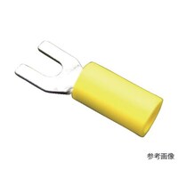 日本圧着端子製造 ビニル絶縁付角先開形端子(ストレート形) (100個入) V5.5S4A