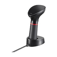 サンワサプライ ワイヤレス2次元バーコードリーダー(2.4GHzワイヤレス) BCRWL2D1BK