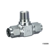 アズワン SUSメイルブランチティ 適用チューブ径12X10 ねじR3/8 TS1203MT