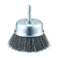 アズワン 軸付カップブラシ φ65X軸6.35 鋼線 線径0.3 TB663260