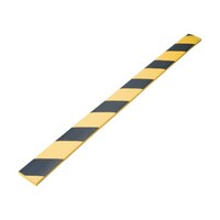 アズワン 安心クッション 平型 1本入り 黒/黄 TAC115