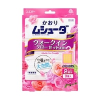 エステー かおりムシューダ 1年間有効 ウォークインクローゼット専用 やわらかフローラルの香り 3個入