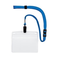 オープン工業 吊り下げ名札 クリップ式 ヨコ特大 10枚 空 NL21SBU