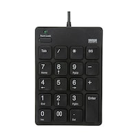 サンワサプライ USB2.0ハブ付テンキーアイソレーションタイプ NT18UH2BK