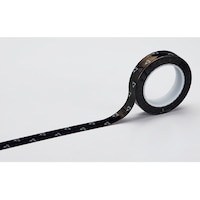 日本緑十字社 クリーンルーム用ラインテープ HCPAS25BK 黒 25mm幅×33m 帯電防止タイプ 259018