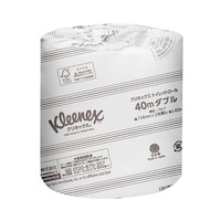 日本製紙クレシア クリネックス トイレットロール 40m ダブル 1箱(80個入) 20111