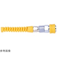 トヨックス 耐圧エアーホース用ワンタッチホース継手 ラクラクジョイント ロックソケット 適合ホース内径8ミリ B9RSNL