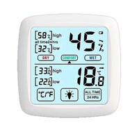 ビットストロング 温度湿度計 24時間計測記録 快適度レベル表示 バックライト ローバッテリーインジケーター BSDT89