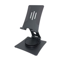 ビットストロング 360°回転・スマホ&タブレットスタンド(Small) ブラック BSCPSS001S