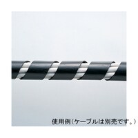 サンワサプライ ケーブルタイ スパイラル ブラック CASP20BK