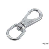 アズワン スイベルスナップ ステンレス製 線径Φ7×開口14mm (1個入) TSS3