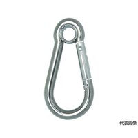 アズワン 国産ステンレスカラビナハーケン A型 10X110mm TSKH10A