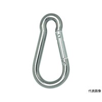アズワン 国産ステンレスカラビナハーケン B型 10X110mm TSKH10B