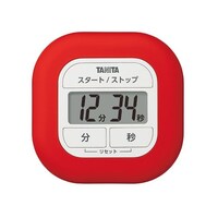 タニタ くるっとシリコンタイマー 赤 TD420RD