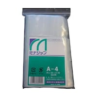 酒井化学工業 チャック付ポリエチレン袋 「ジップ」A4 (300枚入) MZA4