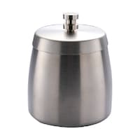 トライメイト フタ付きステンレス灰皿 シルバー TRHIZ002SL